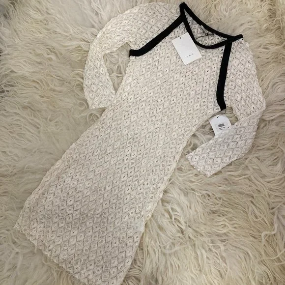 IRO Crew Neck Mini Dress - Picture 1 of 12